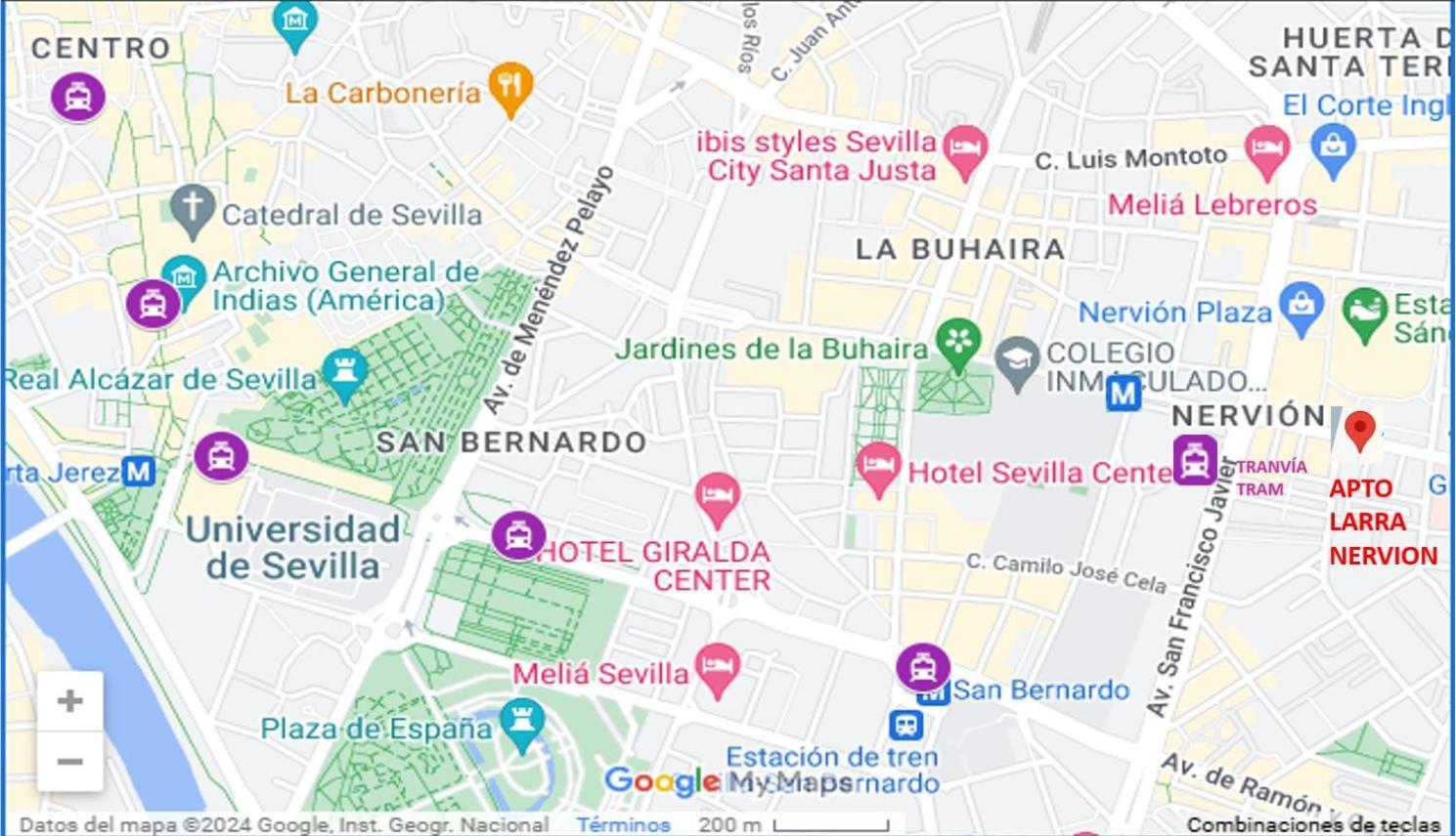 Апартаменты Larra Nervion Subway Tranvia Севилья Экстерьер фото